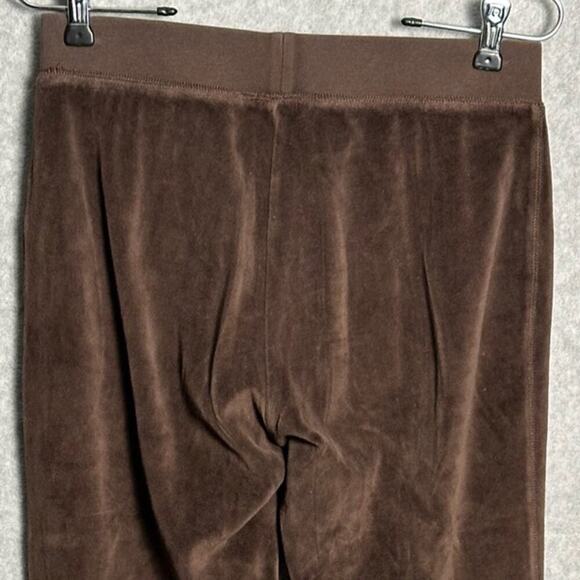 Sunday‎ Best Aritzia Sz S Flared Velour Pull-On Lounge Pants Mocha Comfort Cozy - Picture 9 of 9